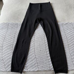 lululemon Align No Line High-Rise Pant 25" Black (Size 6 Excellent Condition)